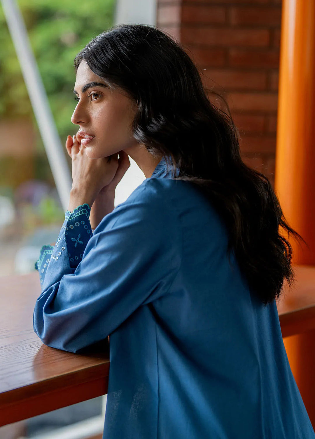 Sahar Pret Embroidered Cambric 2 Piece Suit SSEC-RR-01 Blooming Breeze