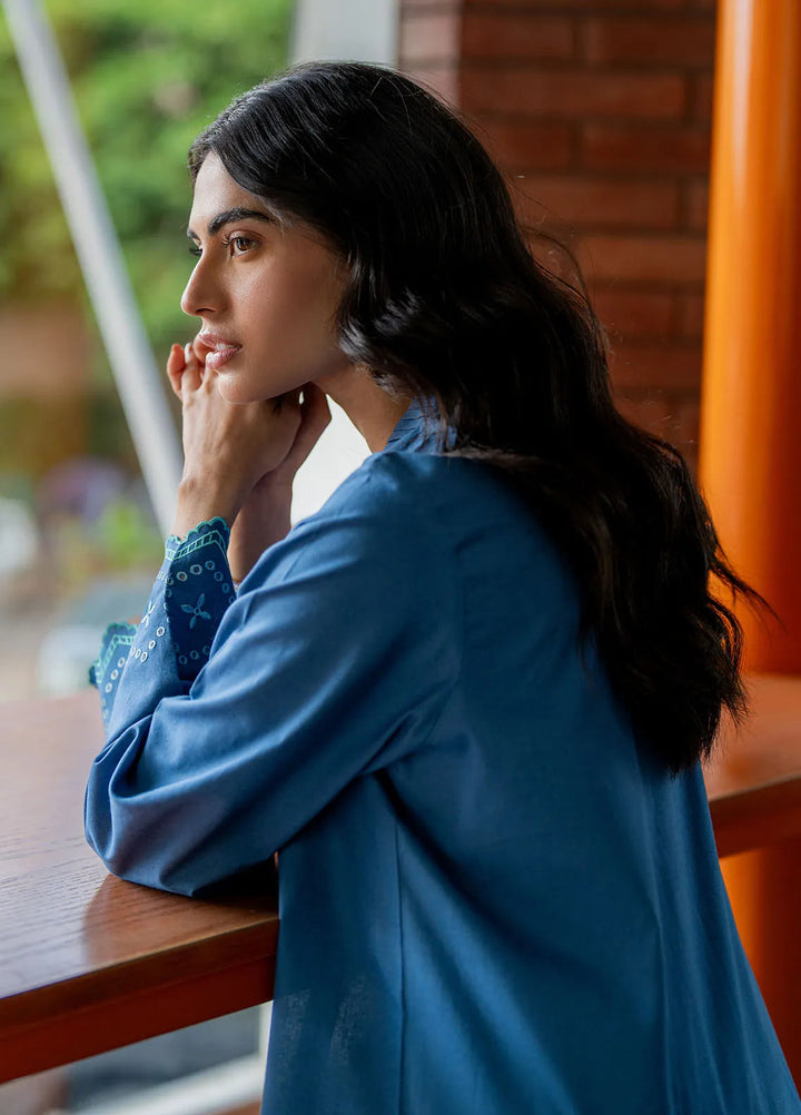 Sahar Pret Embroidered Cambric 2 Piece Suit SSEC-RR-01 Blooming Breeze