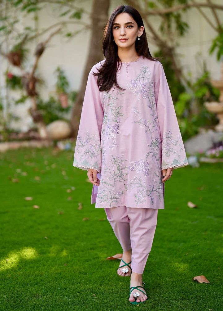 Sahar Pret Embroidered Cambric 2 Piece Suit Ssec-V2-Rr-01