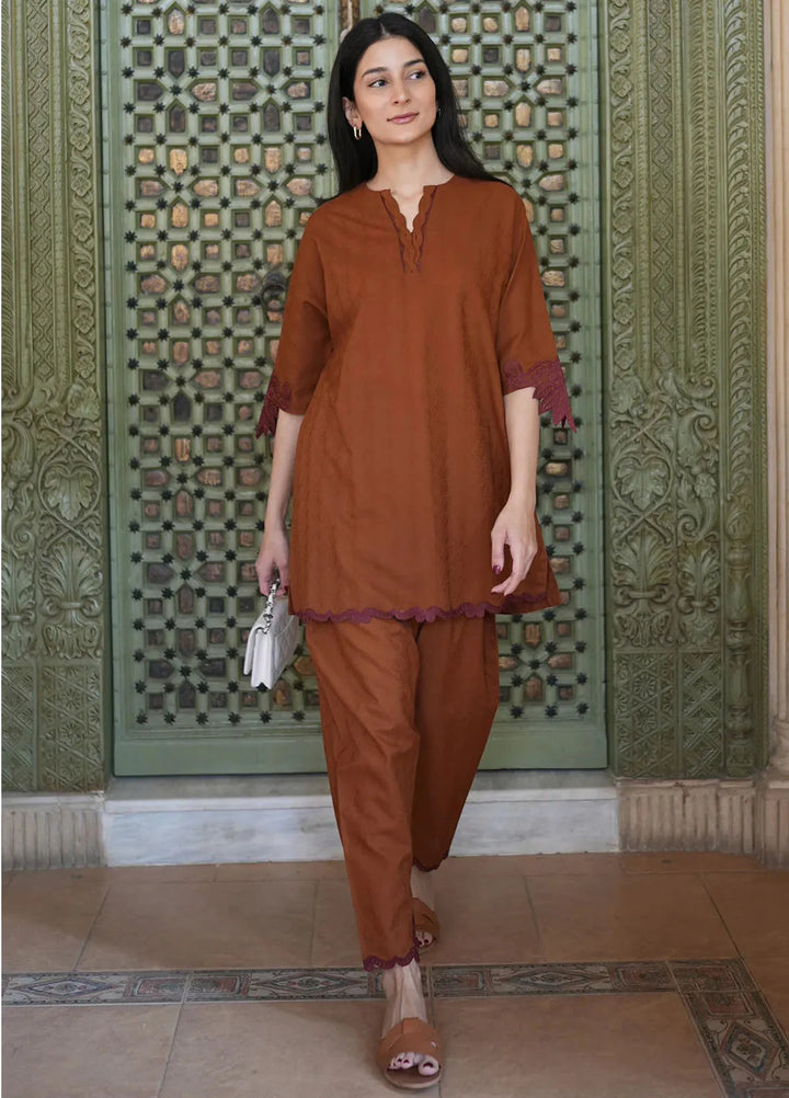 Sahar Pret Embroidered Jacquard 2 Piece Suit Cottage Grove