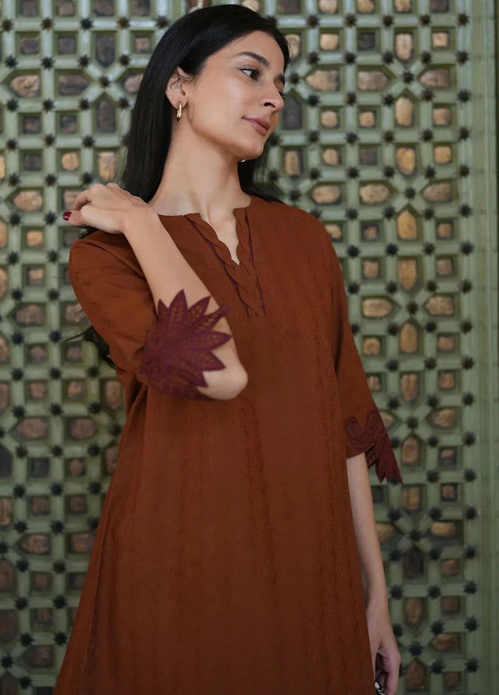 Sahar Pret Embroidered Jacquard 2 Piece Suit Cottage Grove