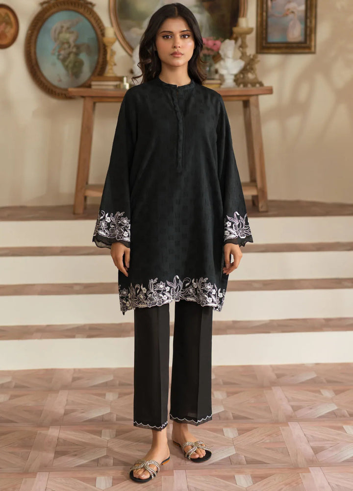 Sahar Pret Embroidered Jacquard 2 Piece Suit SSBE-RR-01 Cinder