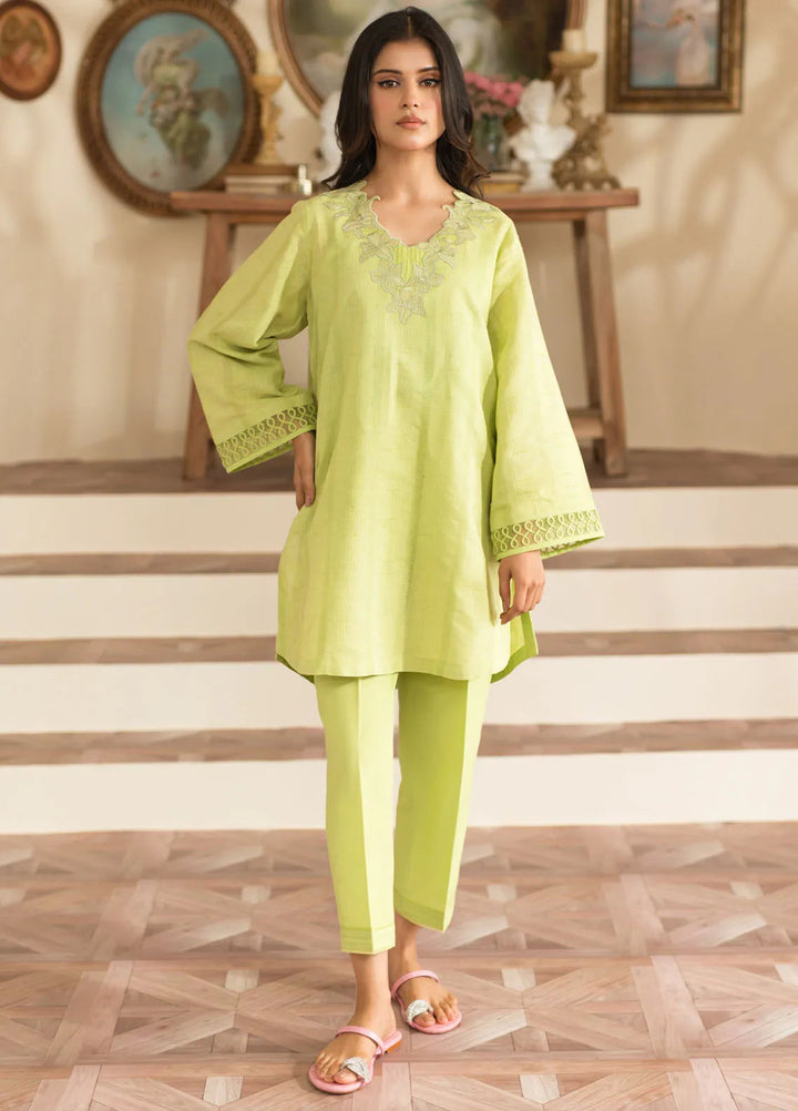 Sahar Pret Embroidered Jacquard 2 Piece Suit SSBE-RR-02 Garden Bloom