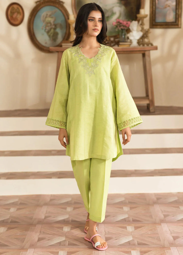 Sahar Pret Embroidered Jacquard 2 Piece Suit SSBE-RR-02 Garden Bloom