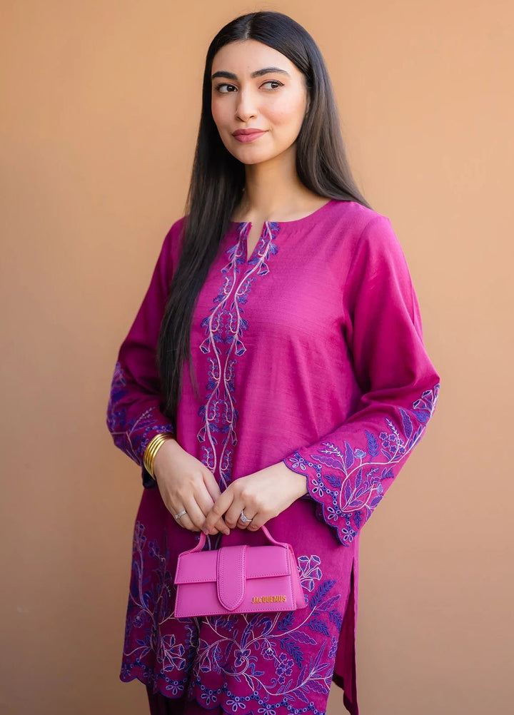 Sahar Pret Embroidered Jacquard 2 Piece Suit Ssed-Rk-05