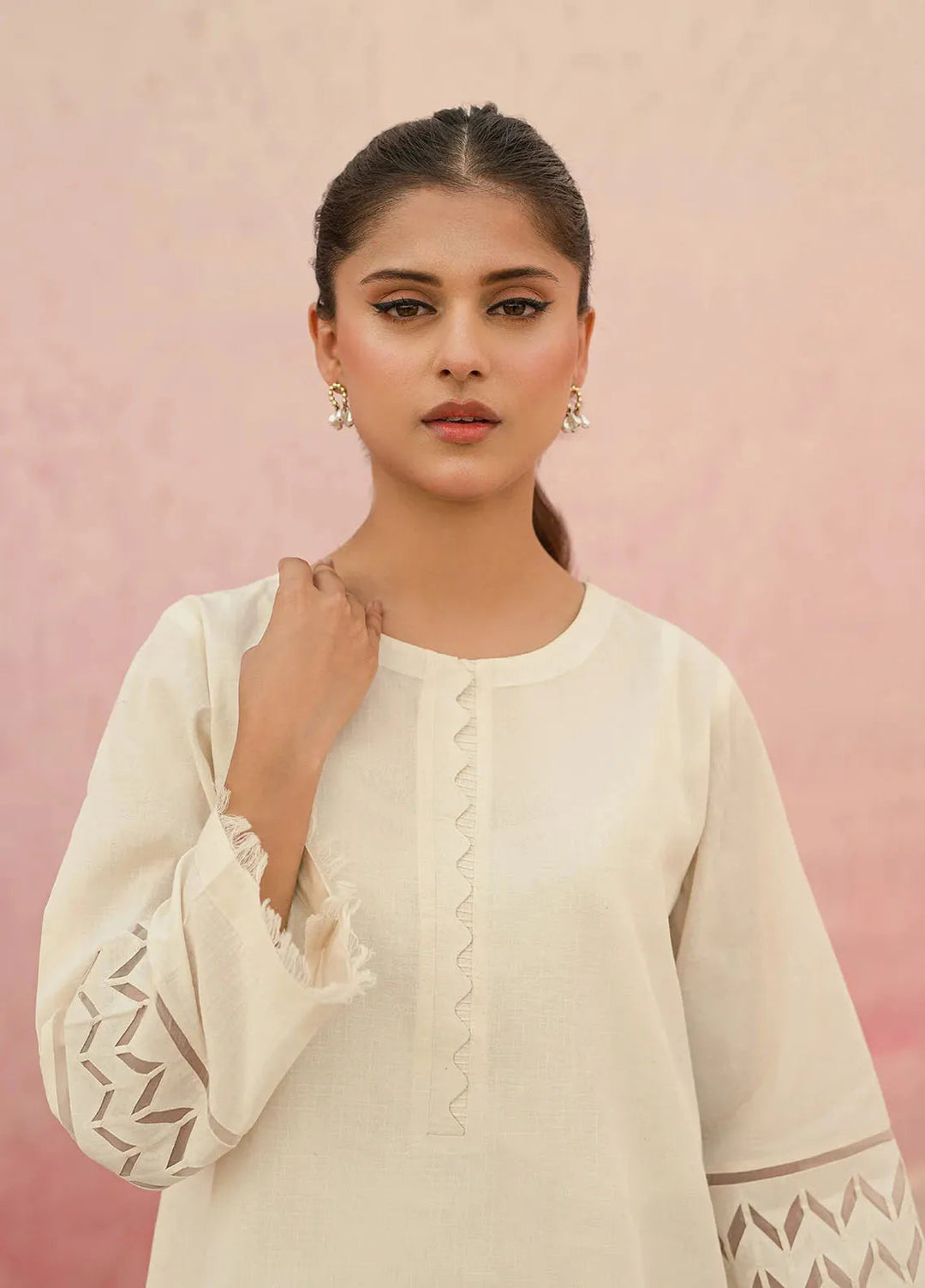 Sahar Pret Embroidered Jacquard 2 Piece Suit SSRB-RK-01 Stellar