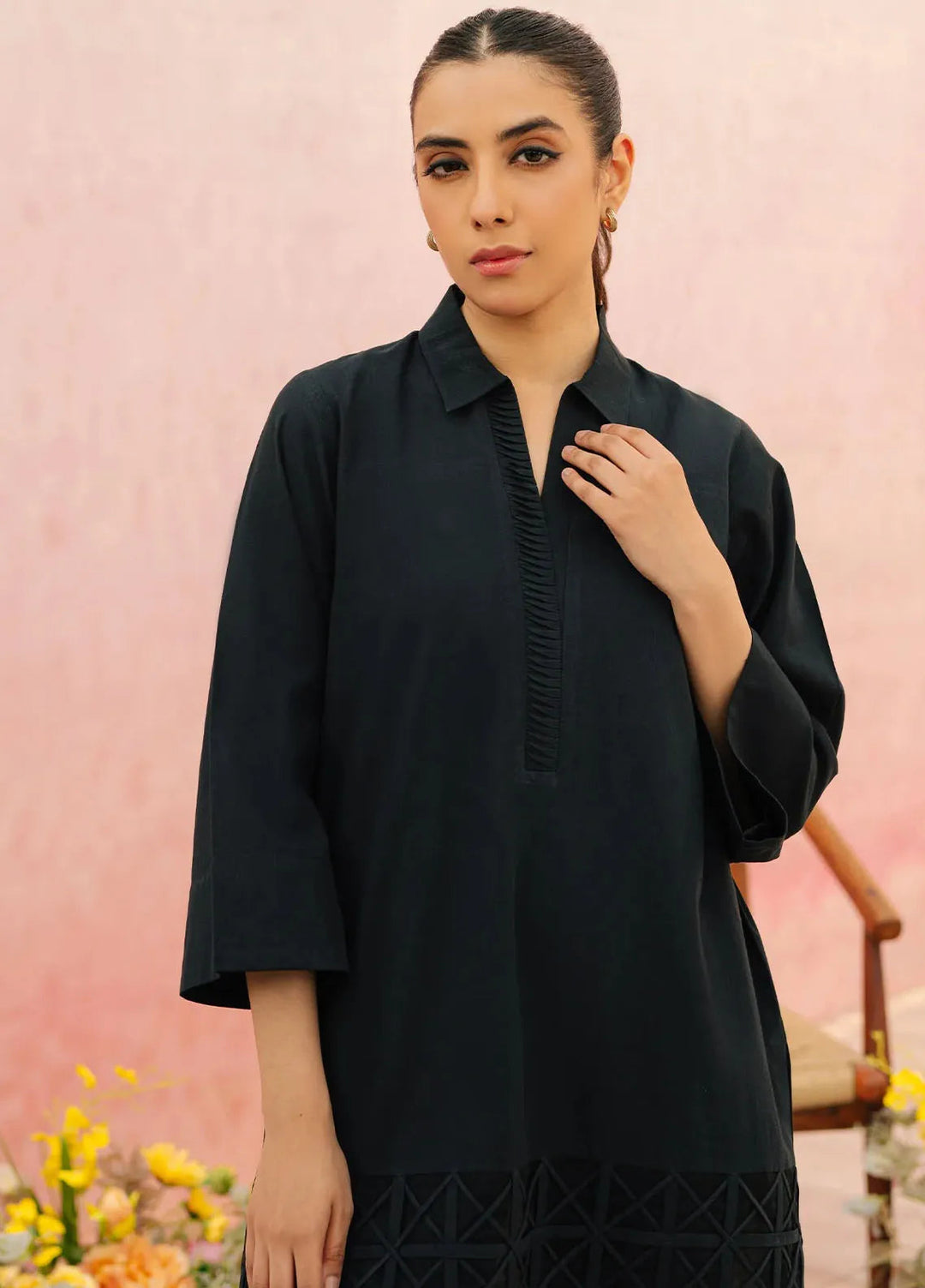 Sahar Pret Embroidered Jacquard 2 Piece Suit SSRB-RK-02 Edge