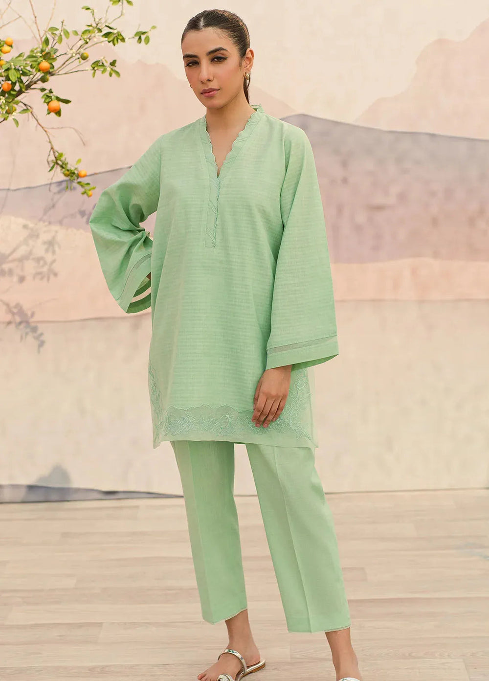 Sahar Pret Embroidered Jacquard 2 Piece Suit SSRB-RK-03 Legacy