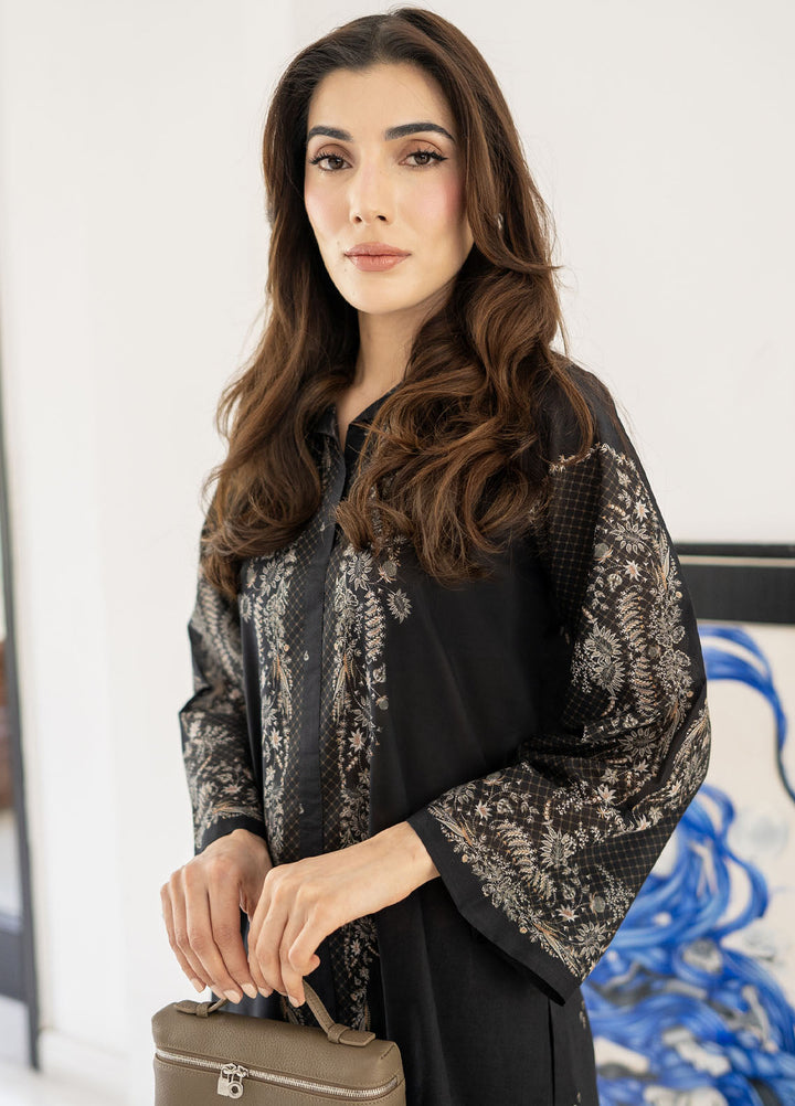 Sahar Pret Printed Cambric 2 Piece Suit Midnight Muse