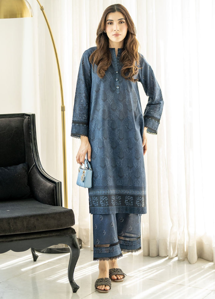 Sahar Pret Printed Cambric 2 Piece Suit Mughal Hue