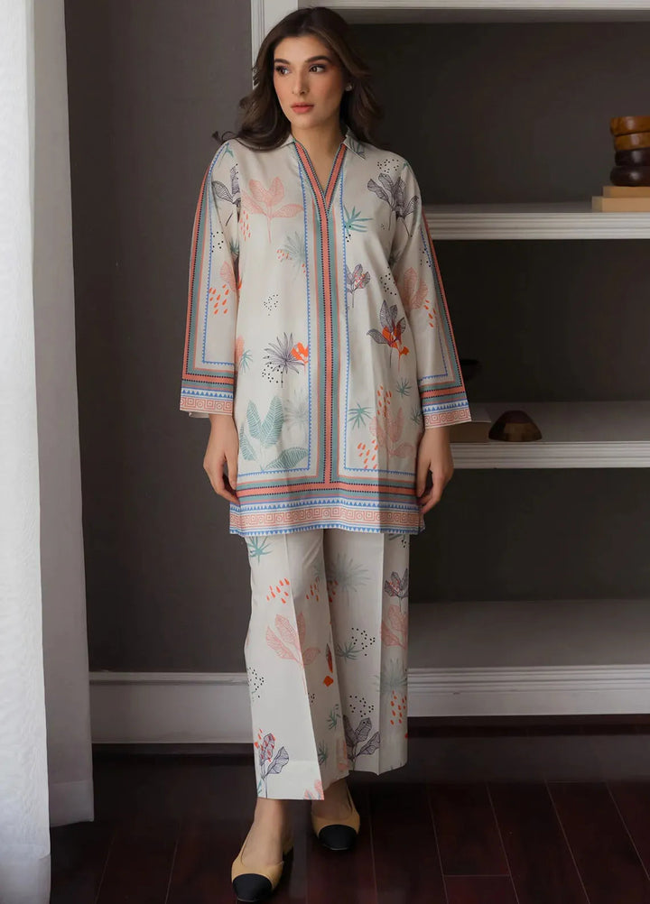 Sahar Pret Printed Cambric 2 Piece Suit Tropical Allure