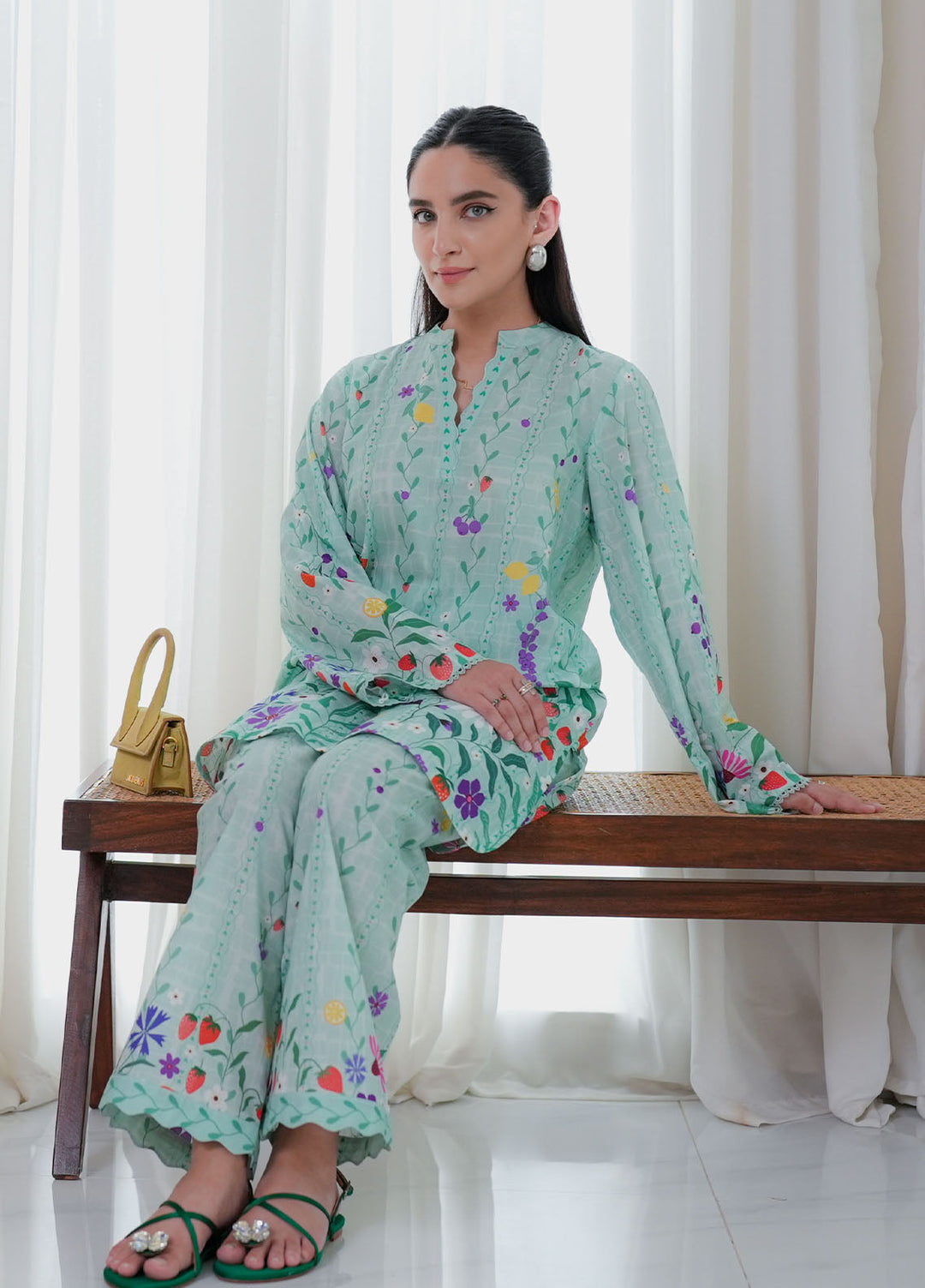 Sahar Pret Printed Lawn 2 Piece Suit SSCP-MA-V3-01 Fruiticano