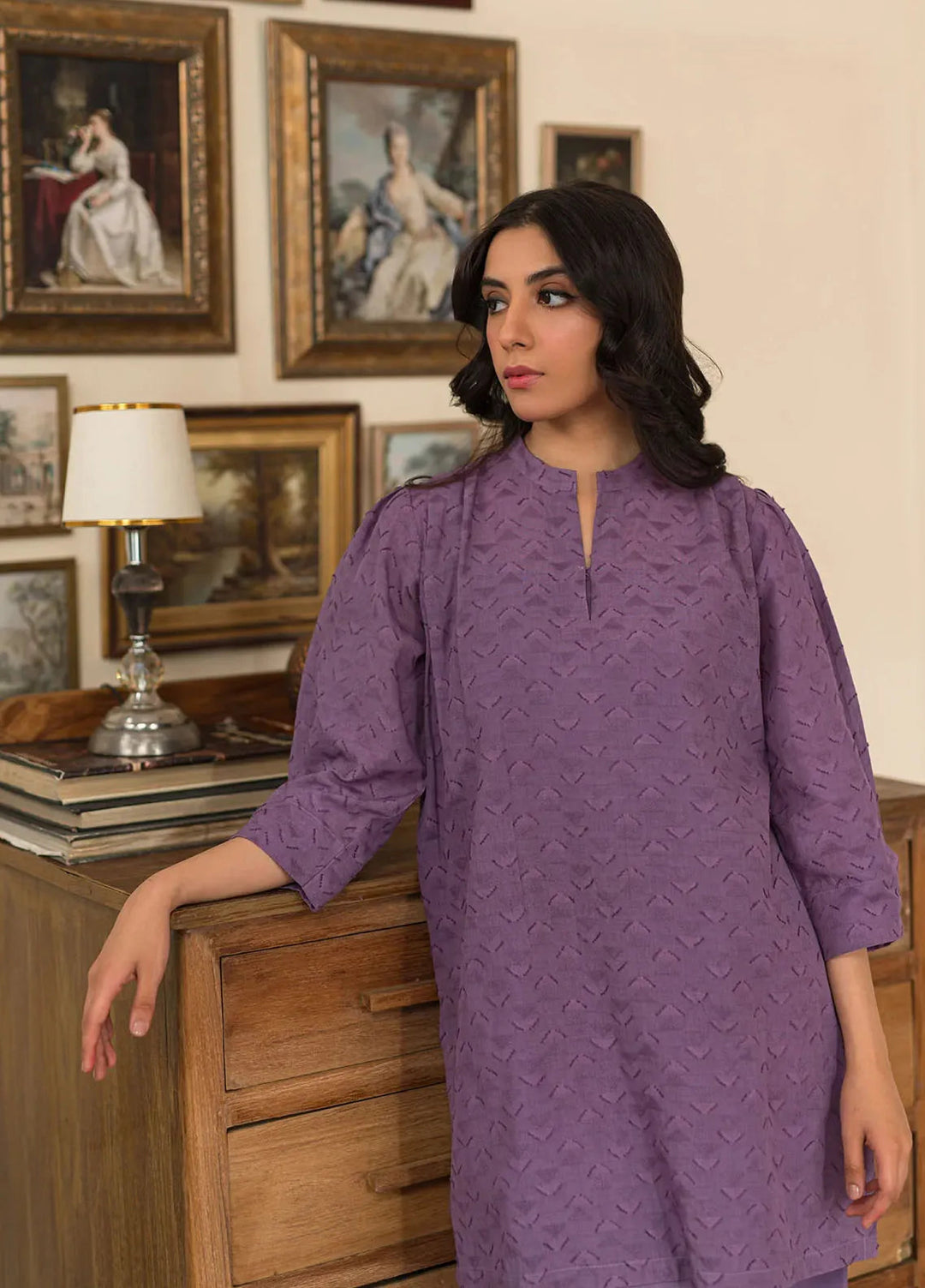 Sahar Pret Solid Jacquard 2 Piece Suit SSCBJ-RR-03 Reverie
