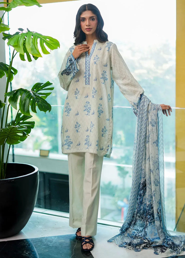 Sahar Printed Cambric Suits Unstitched 3 Piece SHR24FP CA-24-V1-01 - Fall Collection