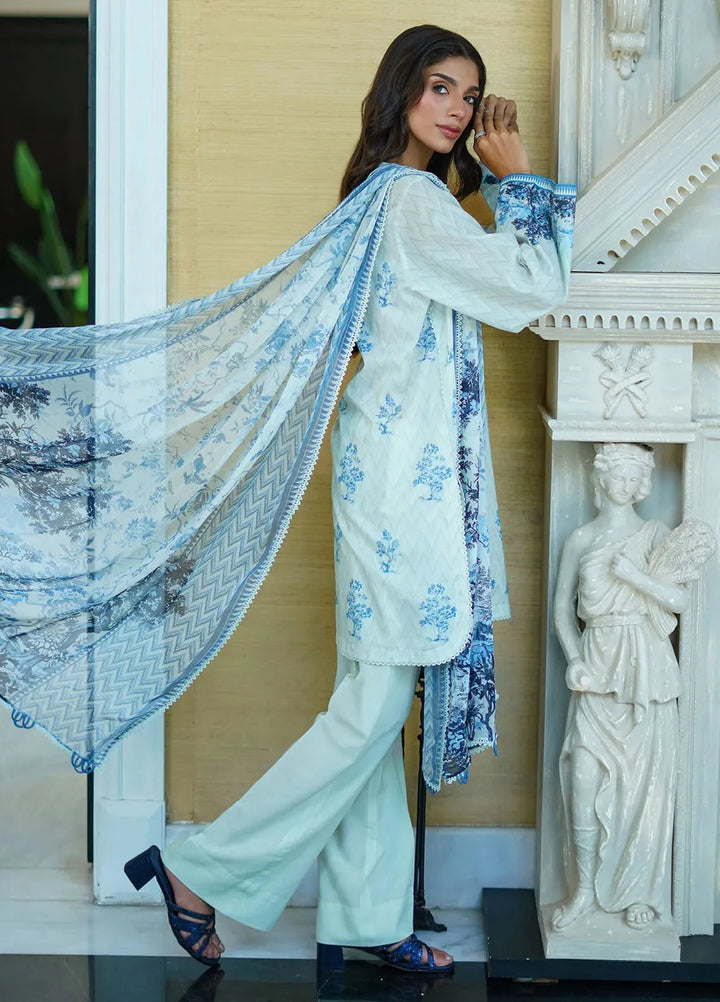 Sahar Printed Cambric Suits Unstitched 3 Piece SHR24FP CA-24-V1-01 - Fall Collection