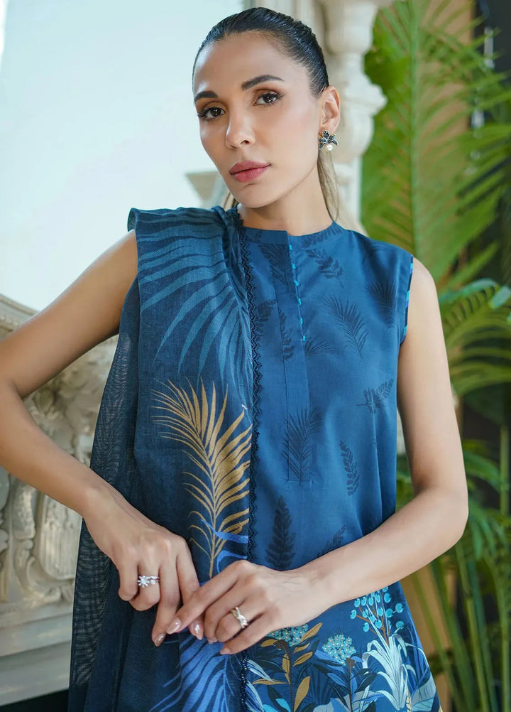 Sahar Printed Cambric Suits Unstitched 3 Piece SHR24FP CA-24-V1-06 - Fall Collection