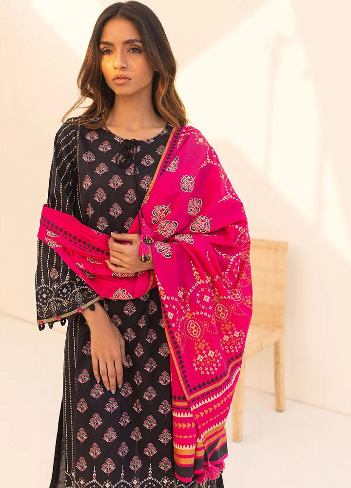 Sahar Printed Lawn Suits Unstitched 3 Piece SHR23L3 SL-WP-V2-RM-11 - Summer Collection