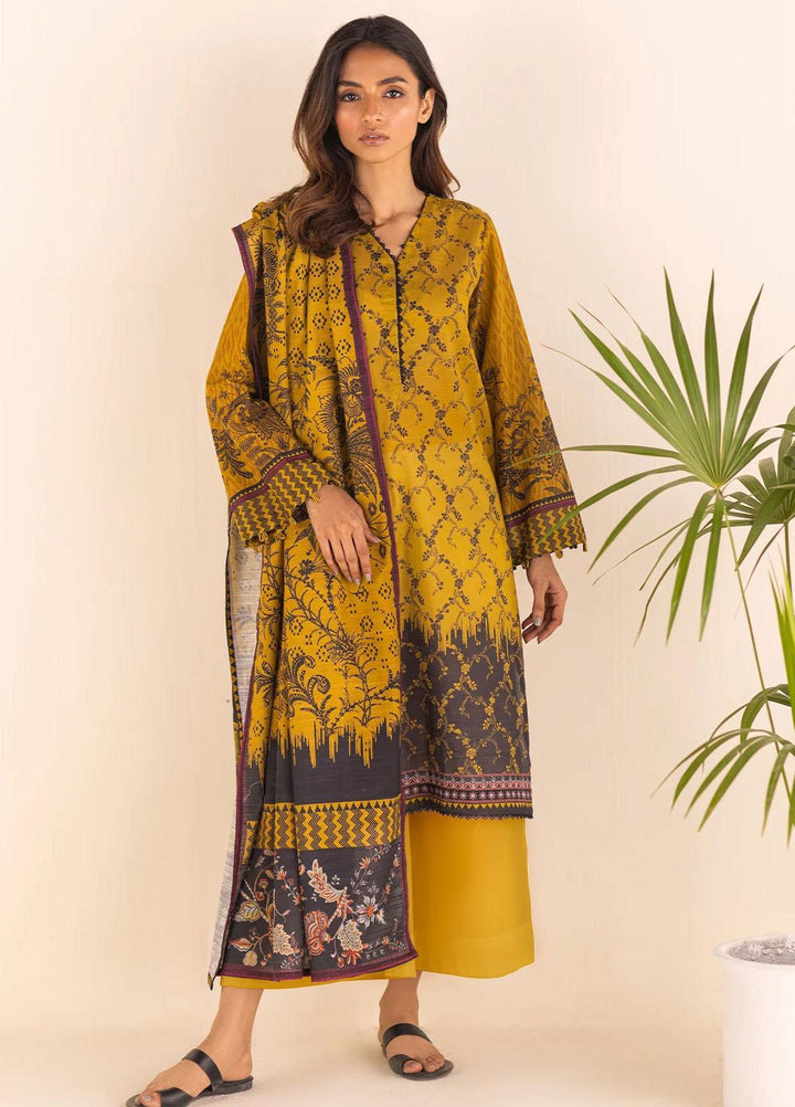 Sahar Printed Lawn Suits Unstitched 3 Piece SHR23L3 SSL-V1-23-02 - Summer Collection