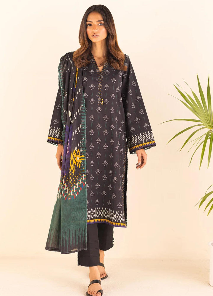 Sahar Printed Lawn Suits Unstitched 3 Piece SHR23L3 SSL-V1-23-03 - Summer Collection