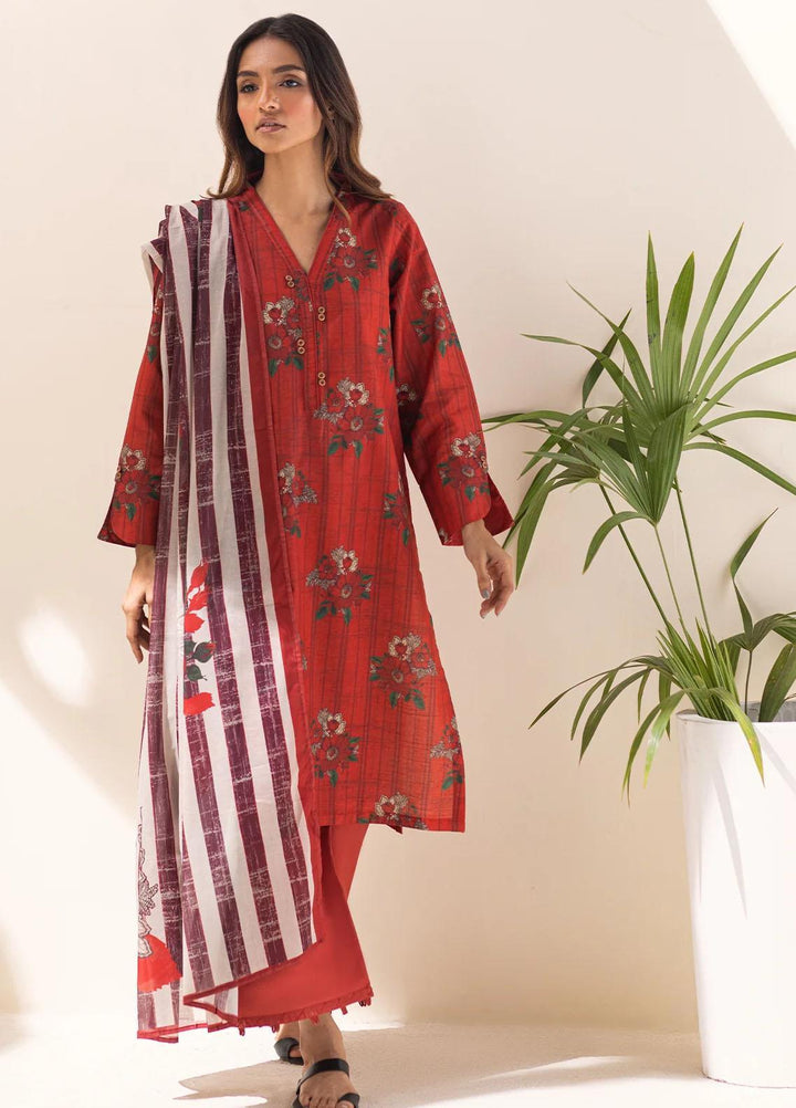 Sahar Printed Lawn Suits Unstitched 3 Piece SHR23L3 SSL-V1-23-04 - Summer Collection