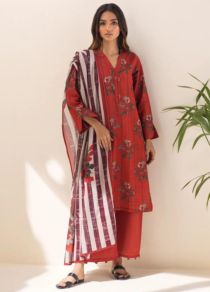 Sahar Printed Lawn Suits Unstitched 3 Piece SHR23L3 SSL-V1-23-04 - Summer Collection