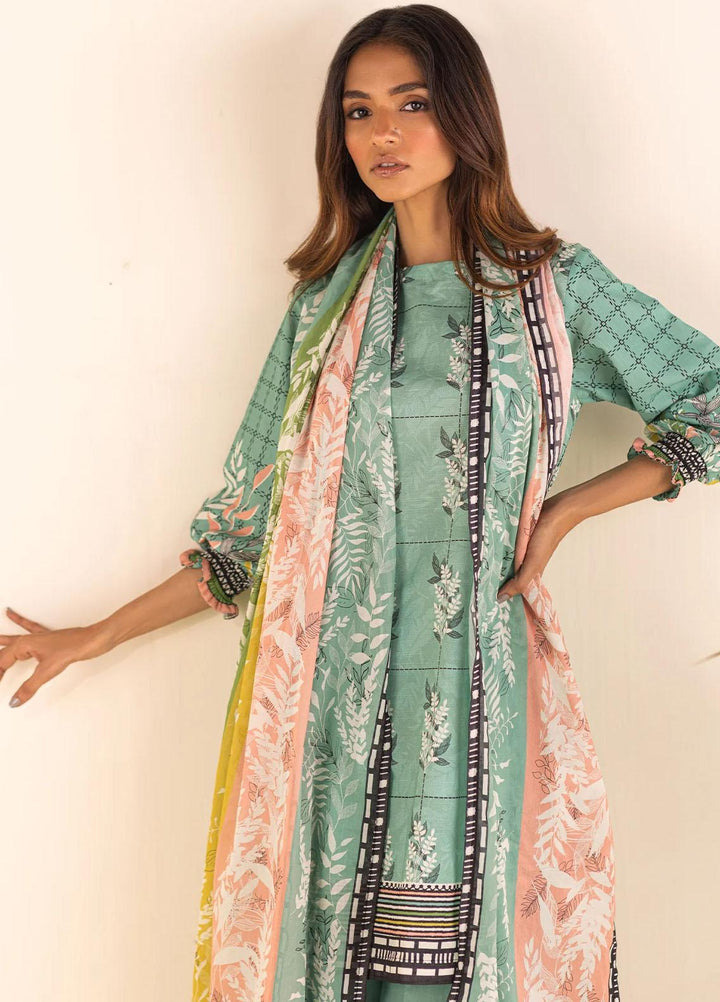 Sahar Printed Lawn Suits Unstitched 3 Piece SHR23L3 SSL-V1-23-05 - Summer Collection