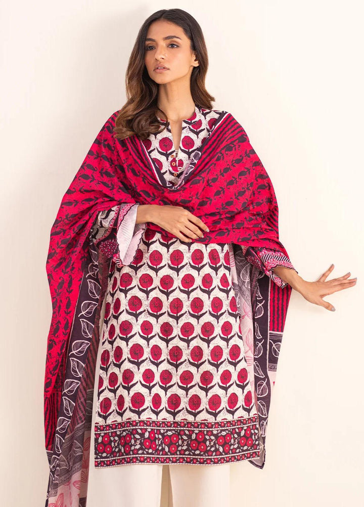 Sahar Printed Lawn Suits Unstitched 3 Piece SHR23L3 SSL-V1-23-08 - Summer Collection