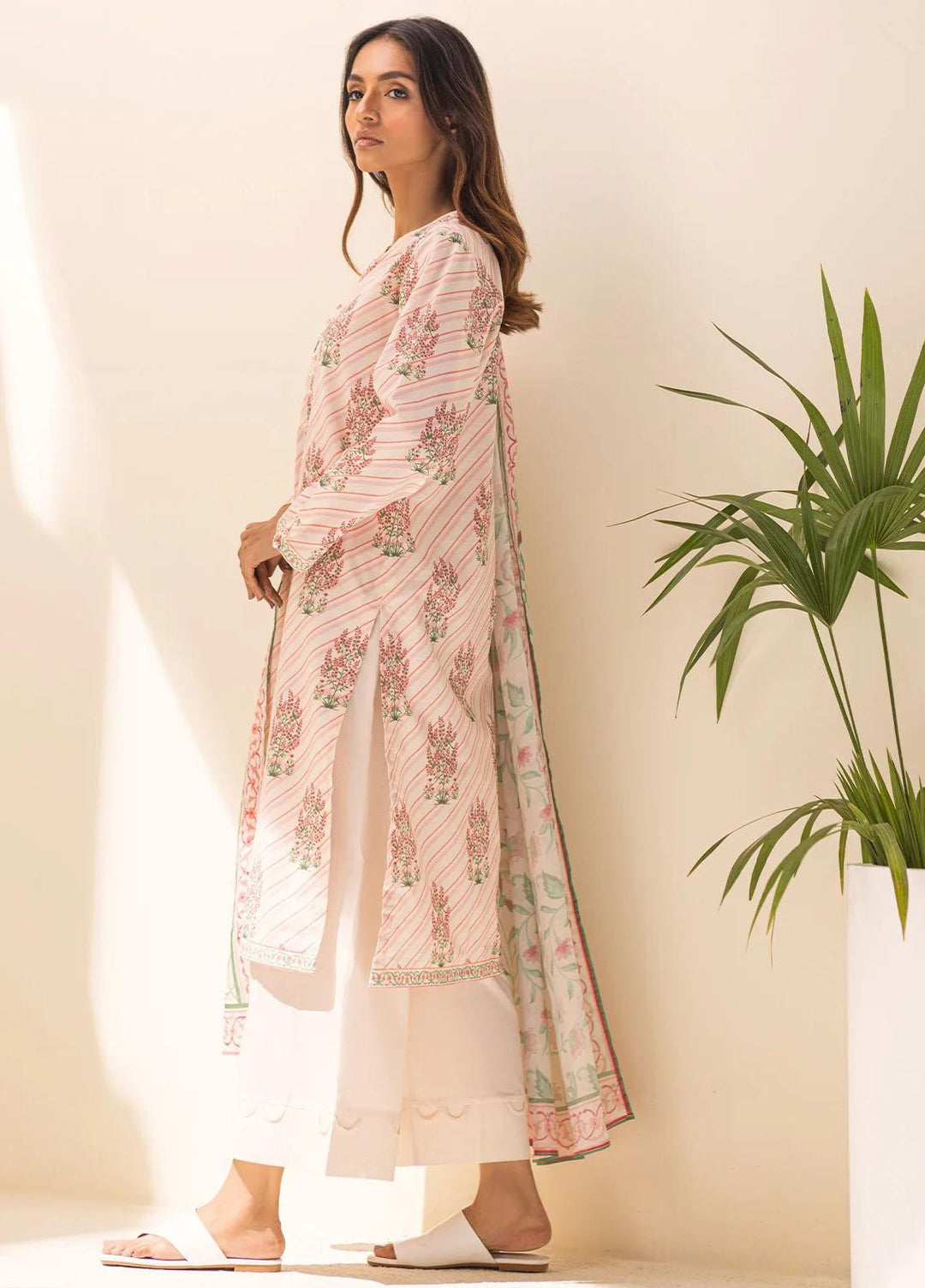 Sahar Printed Lawn Suits Unstitched 3 Piece SHR23L3 SSL-V1-23-09 - Summer Collection