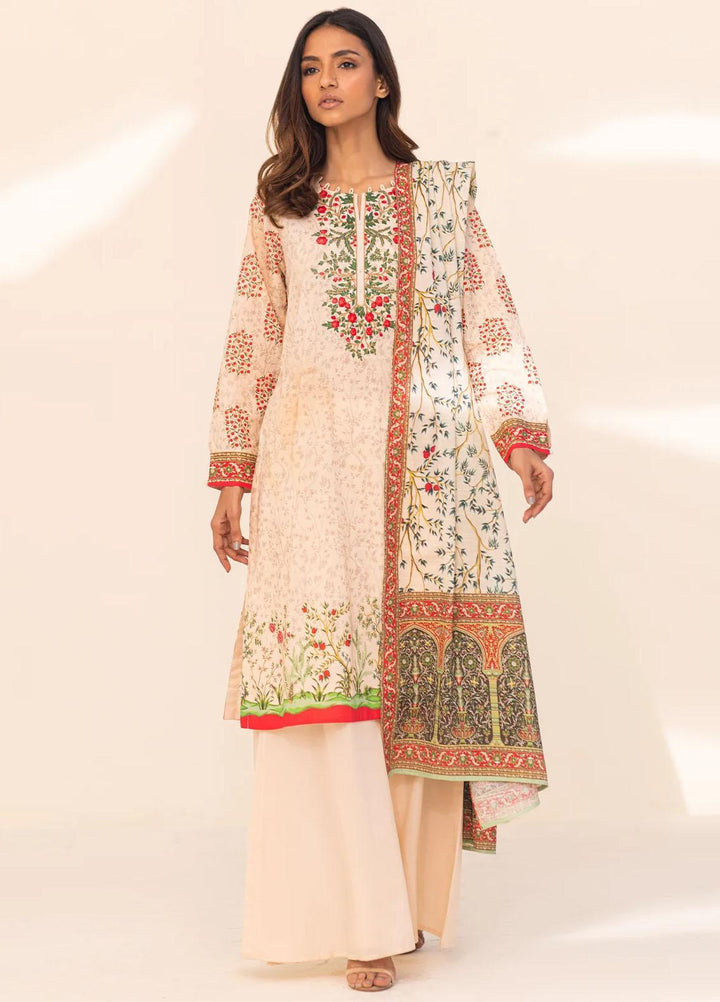 Sahar Printed Lawn Suits Unstitched 3 Piece SHR23L3 SL-PE-V2-YA-06 - Summer Collection