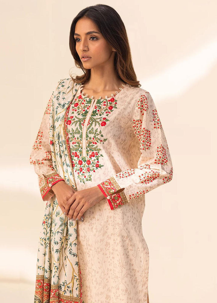 Sahar Printed Lawn Suits Unstitched 3 Piece SHR23L3 SL-PE-V2-YA-06 - Summer Collection