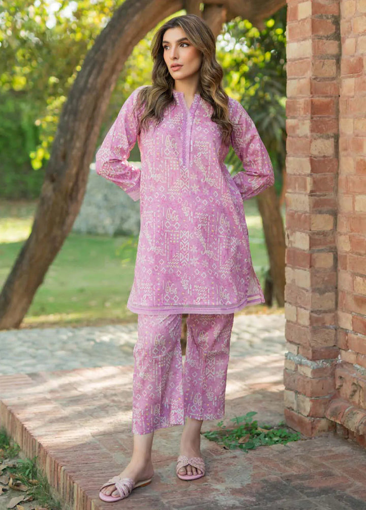 Sahar Printed Lawn Suit Unstitched 2 Piece SHR24S S24-PL-V2-16 - Summer Collection