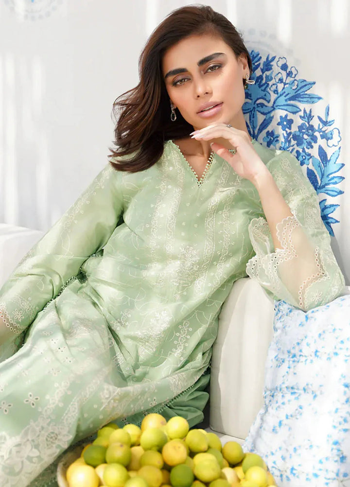 Sahar Printed Lawn Suit Unstitched 3 Piece SHR24F D-01 - Summer Collection
