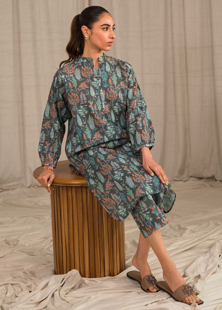 Sahar Printed Lawn Suits Unstitched 2 Piece SHR24PE S24-PL-V1-11 - Summer Collection