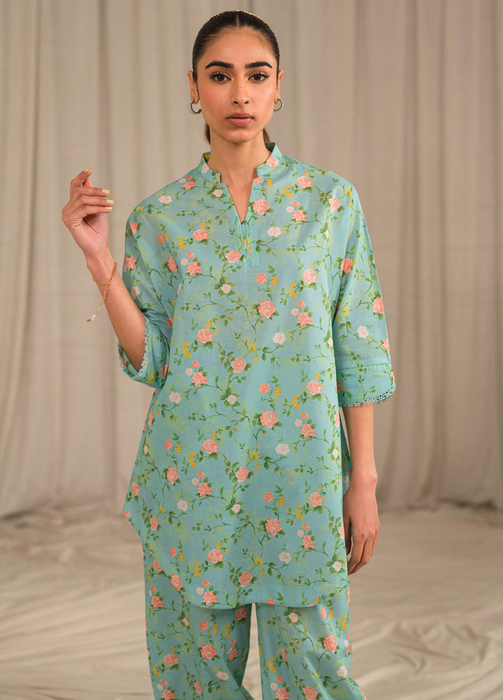 Sahar Printed Lawn Suits Unstitched 2 Piece SHR24PE S24-PL-V1-13 - Summer Collection