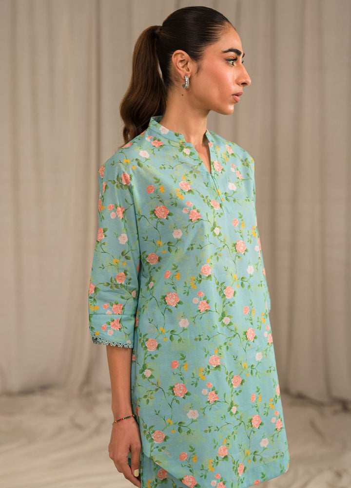 Sahar Printed Lawn Suits Unstitched 2 Piece SHR24PE S24-PL-V1-13 - Summer Collection