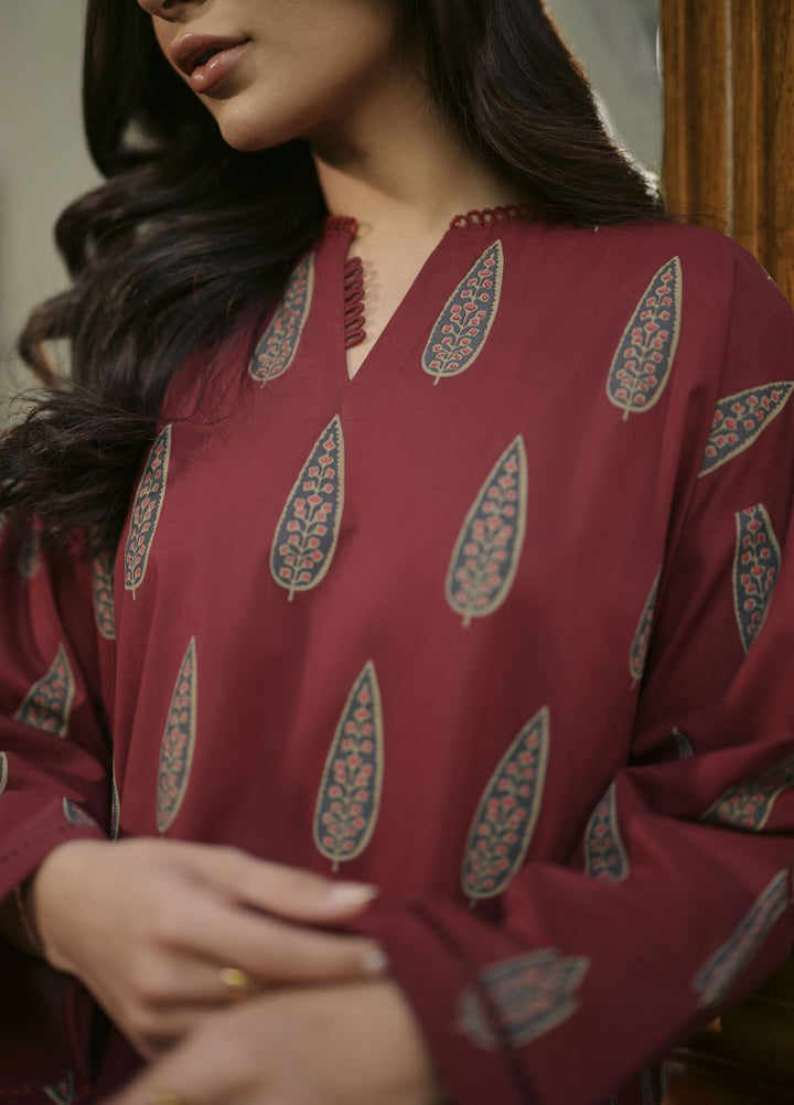 Sahar Printed Lawn Suits Unstitched 2 Piece SHR24PE S24-PL-V1-16 - Summer Collection