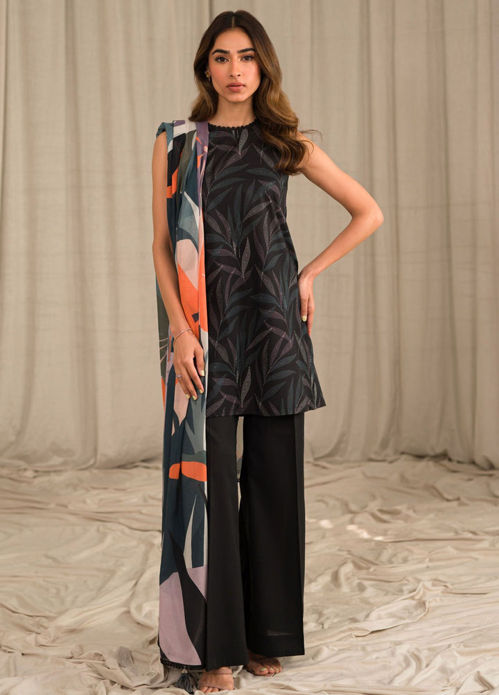 Sahar Printed Lawn Suits Unstitched 3 Piece SHR24PE S24-PL-V1-03 - Summer Collection