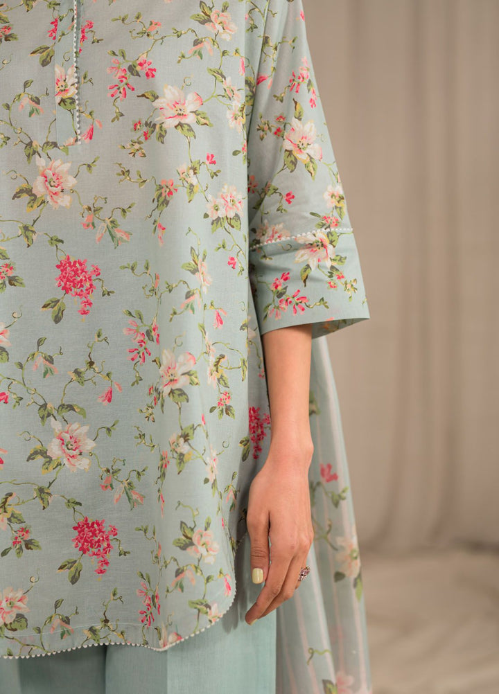 Sahar Printed Lawn Suits Unstitched 3 Piece SHR24PE S24-PL-V1-10 - Summer Collection