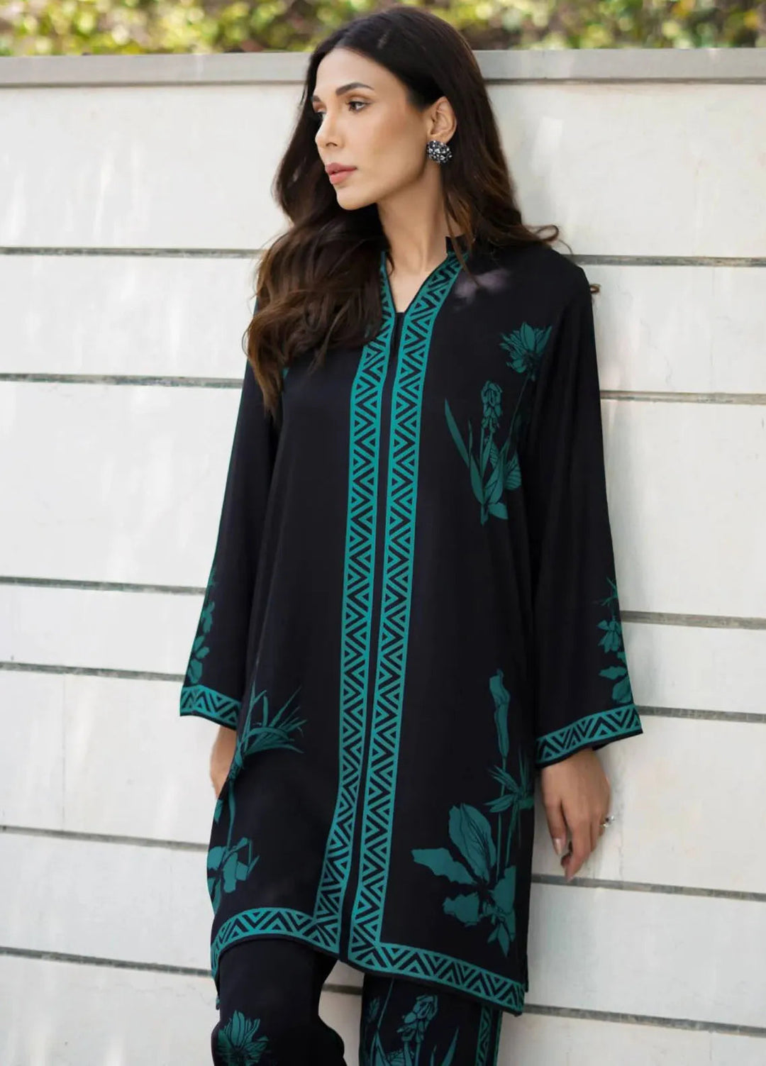 Sahar Printed Marina Suits Unstitched 2 Piece SHR24FP MT-V1-24-01 - Fall Collection
