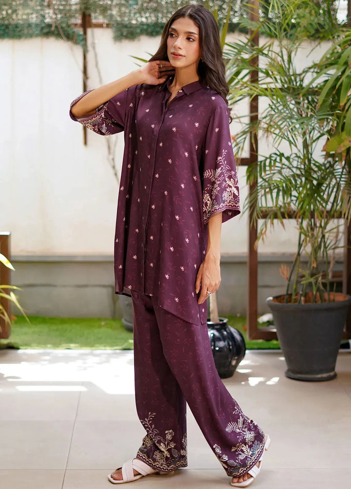 Sahar Printed Marina Suits Unstitched 2 Piece SHR24FP MT-V1-24-03 - Fall Collection