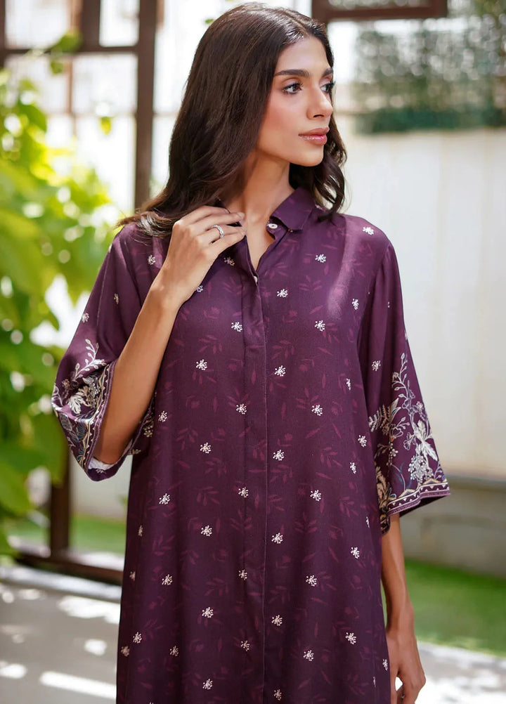 Sahar Printed Marina Suits Unstitched 2 Piece SHR24FP MT-V1-24-03 - Fall Collection