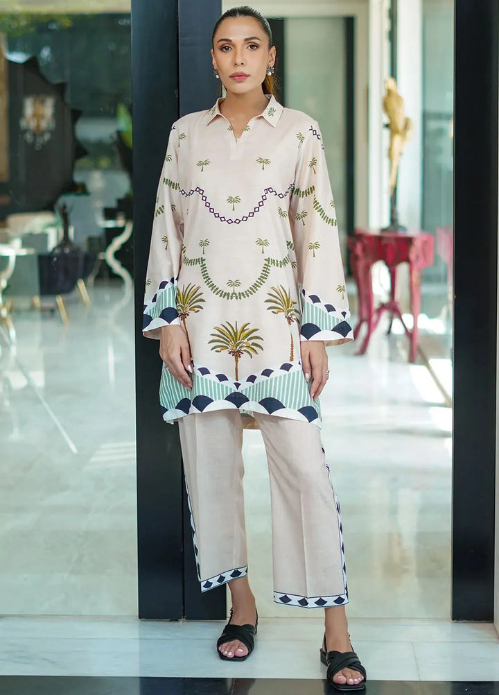 Sahar Printed Marina Suits Unstitched 2 Piece SHR24FP MT-V1-24-04 - Fall Collection