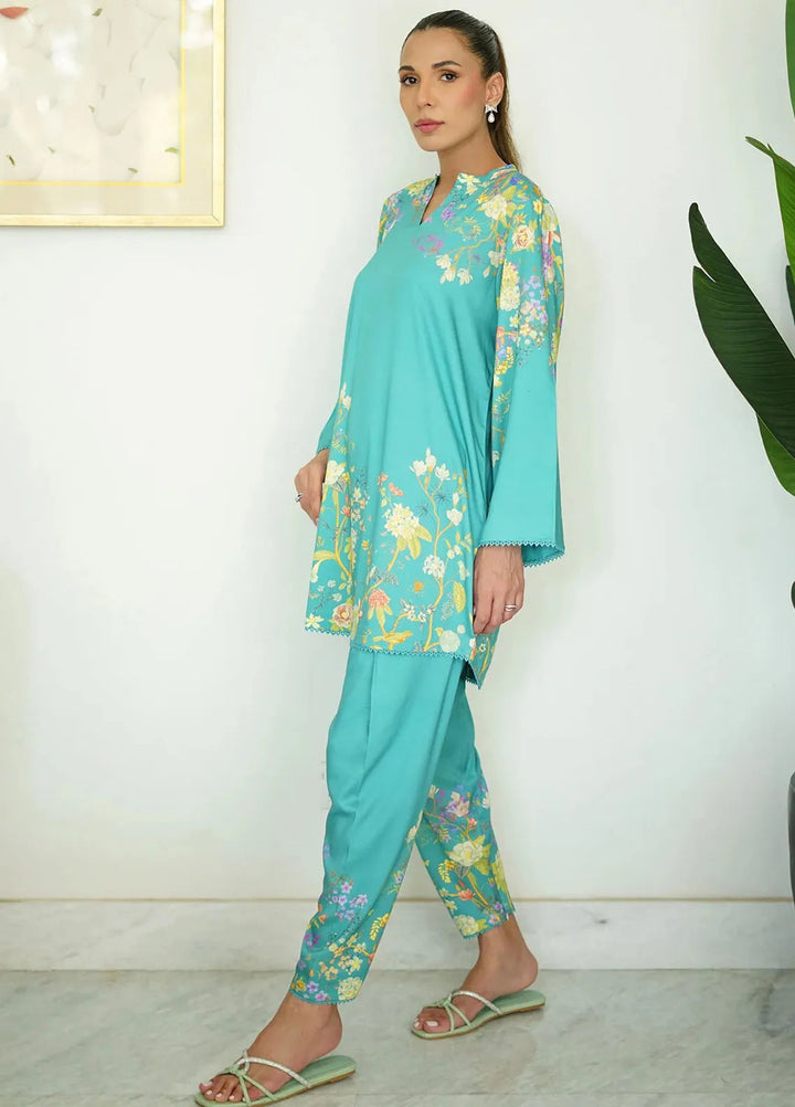 Sahar Printed Marina Suits Unstitched 2 Piece SHR24FP MT-V1-24-05 - Fall Collection