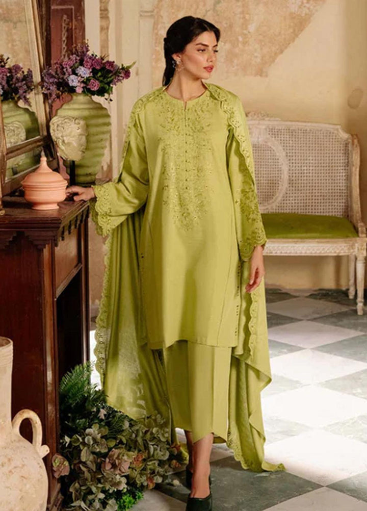 Sahar Embroidered Khaddar Suits Unstitched 3 Piece SKWD-V2-23-05 - Winter Collection