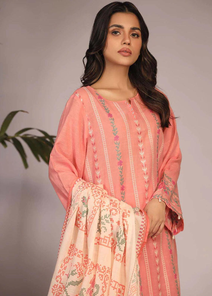 Sahar Embroidered Lawn Suits Unstitched 3 Piece SHR23EL SL-SLUB-23-05 - Summer Collection