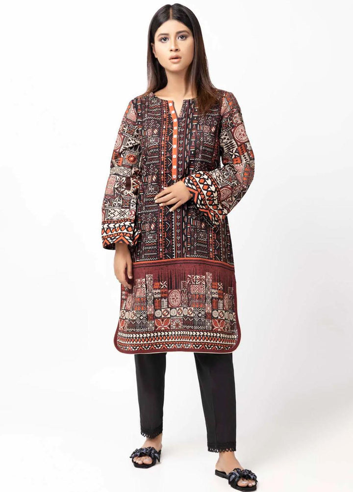 Sahar Printed Khaddar  Unstitched Kurties SHR22KC SWK-V1-22-013 - Winter Collection