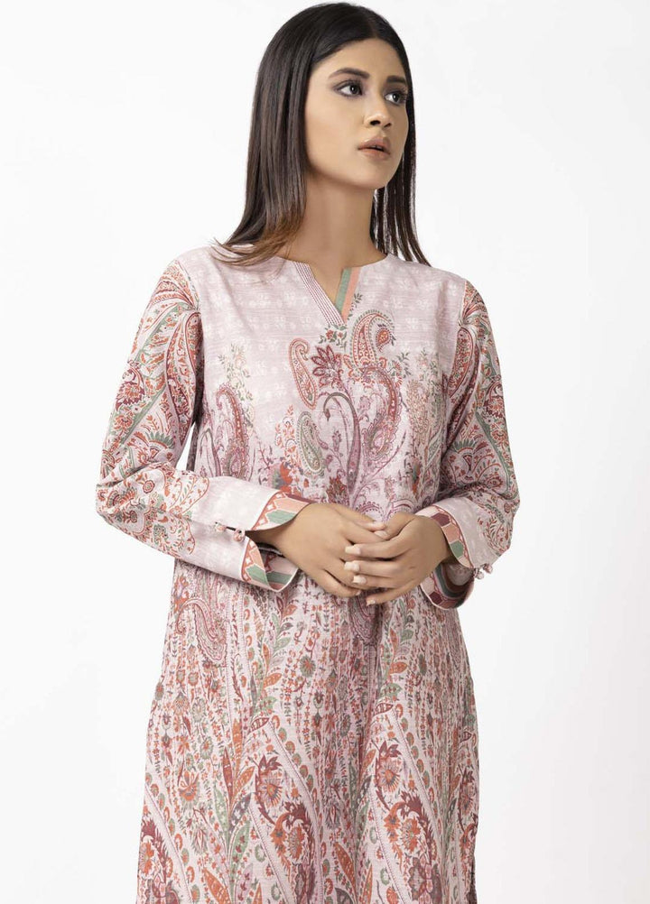 Sahar Printed Khaddar  Unstitched Kurties SHR22KC SWK-V1-22-015 - Winter Collection