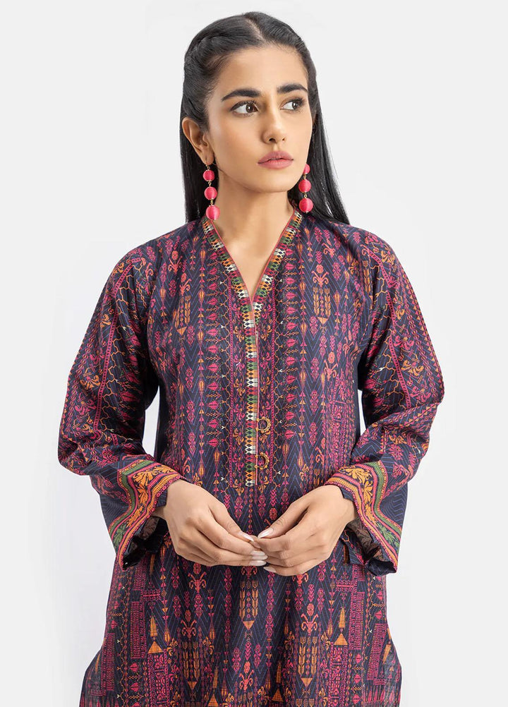Sahar Printed Khaddar Suits Unstitched Kurties SHR22KC SWK-V1-22-016 - Winter Collection