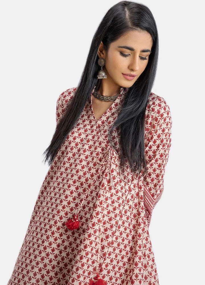 Sahar Printed Khaddar Suits Unstitched 2 Piece SHR22KC SWK-V1-22-08 - Winter Collection