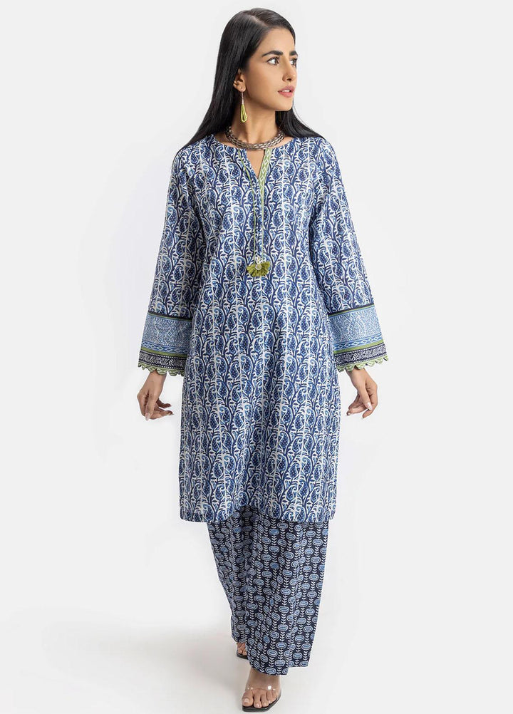 Sahar Printed Khaddar Suits Unstitched 2 Piece SHR22KC SWK-V1-22-09 - Winter Collection